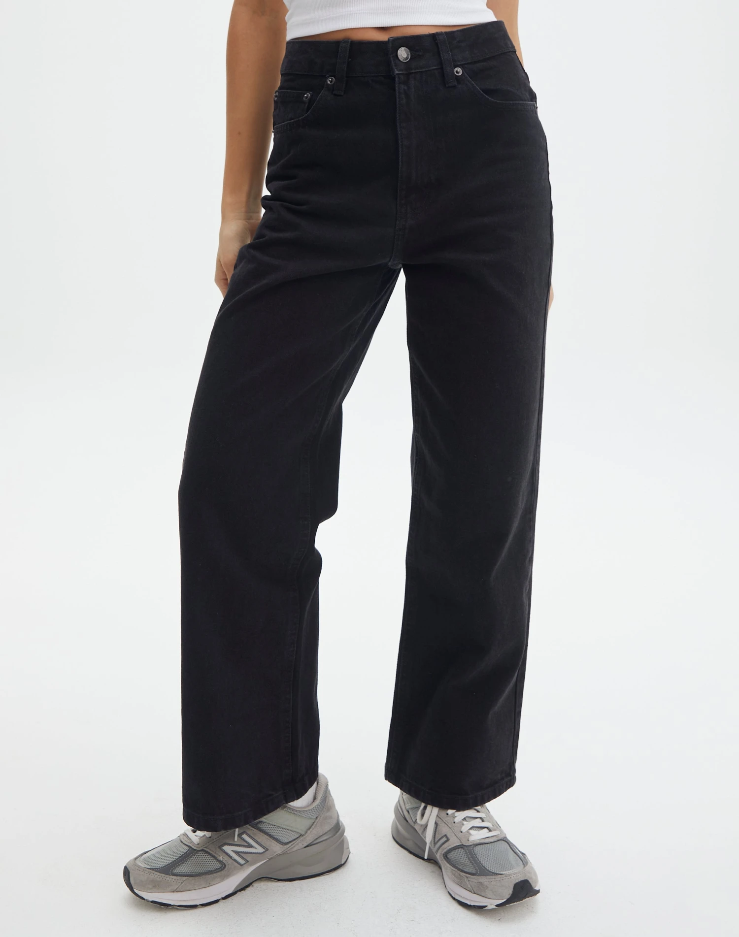 Wide Leg Cropped Jean 4 Wide Leg Cropped Jean - Image 2