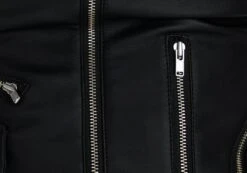 Faux Leather Biker Zip Corset -Swoon Fashion bonnie biker corset black imagefront bv101361pu