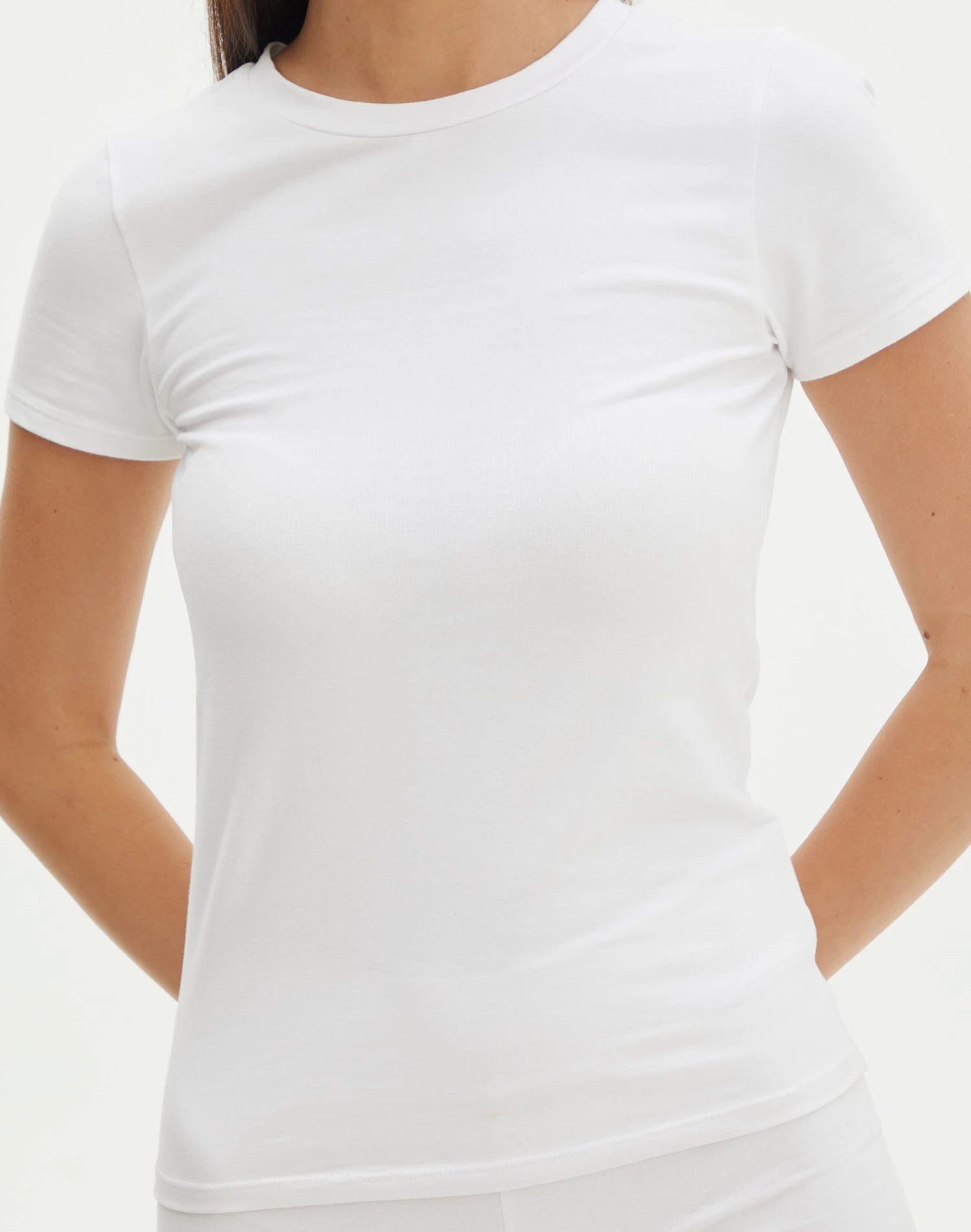 Cotton Fitted Tee 6 Cotton Fitted Tee - Image 4