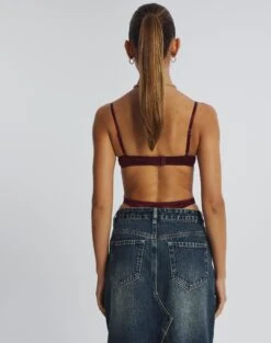 Cut Out Satin Bodysuit -Swoon Fashion cartia cut out bodysuit cherry oh back tb106803sat