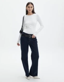 Supersoft Backless Long Sleeve Bodysuit -Swoon Fashion cassidy cut out bodysuit milk full tb118064pch