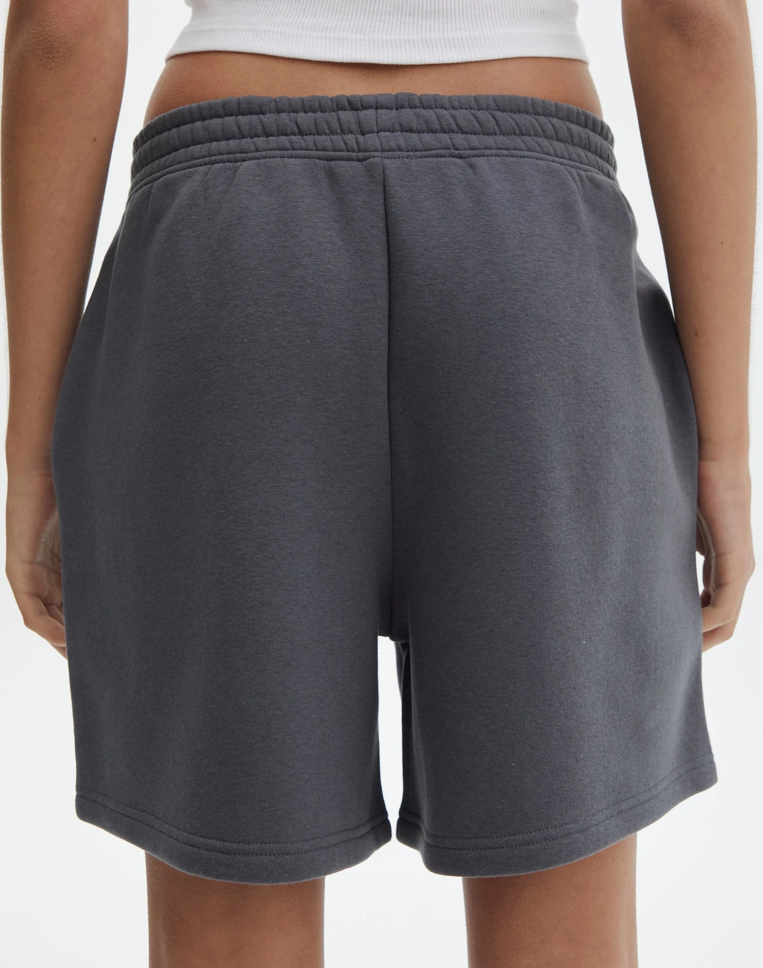 Cotton Longline Sweat Short 5 Cotton Longline Sweat Short - Image 3