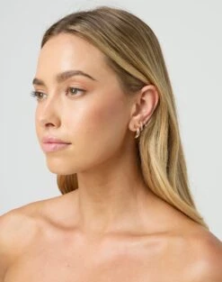 Knit Long Line T-Shirt -Swoon Fashion classic 3 pack gold front je54336ear