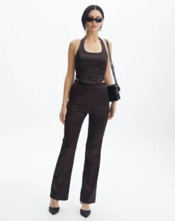 Halter Neck Satin Corset -Swoon Fashion co blume halter corset its soy cute full bv109927sat