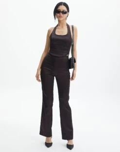 Active Supersoft Backless Longline Unitard -Swoon Fashion co blume satin pant its soy cute front pw109695sat 3