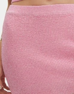 Shimmer Knit Mini Skirt -Swoon Fashion co fabulosa knit mini gimme guava imageback ss143219met