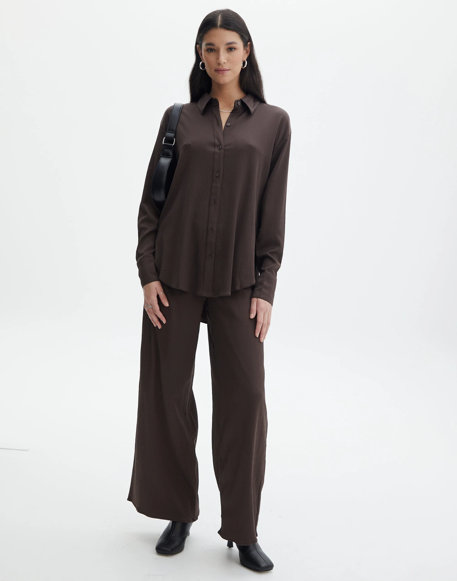 Textured Button Front Shirt 14 Textured Button Front Shirt - Image 12