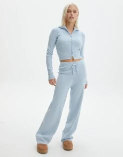 Long Sleeve Zip Through Knit Top -Swoon Fashion co harriet zip thru cardi blue bubble full kc90296knt