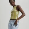 Sequin Tank Top -Swoon Fashion co ken sequin top wassa bae front tv140207sqn