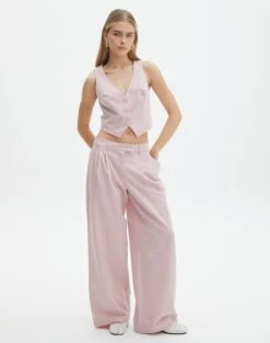 Tailored V Neck Vest -Swoon Fashion co loretta waistcoat baby suit full bv65137pln