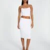 Lace Midi Slip Skirt -Swoon Fashion co lorna lace midi skirt white front sl108106lac 1