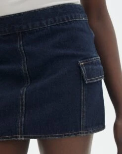 Cargo Denim Mini Skirt 26 Cargo Denim Mini Skirt -Swoon Fashion co max utility denim skirt last rodeo indigo imageback ss134734rdnm