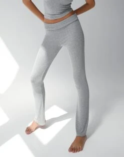 Luxe Lounge Modal Long Sleeve Button Crop Top -Swoon Fashion co mia modal pants heather marle front pw93071mod