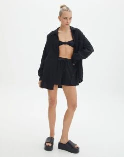 Muslin Cotton Shorts