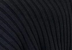 Rib Knit Long Sleeve Shrug -Swoon Fashion croissant knit cardi black imagefront kc54013rib