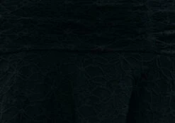 Asymmetric Lace Mini Skirt -Swoon Fashion daisy lace mini skirt black imagefront ss89715lac