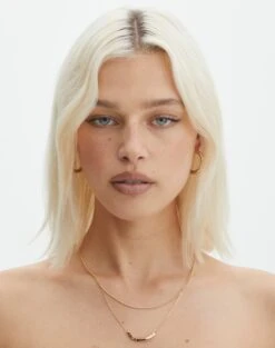 Off The Shoulder Mini Dress 37 Off The Shoulder Mini Dress -Swoon Fashion dana double chain necklace gold front je146614nl