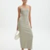 Panelled Maxi Dress -Swoon Fashion darcy square neck dress sea mist front dl104766pln 1