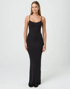 Luxe Lounge Modal Slim Fit Maxi Dress