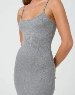 Luxe Lounge Modal Slim Fit Maxi Dress -Swoon Fashion didi strappy maxi dress heather marle imageback dl93109mod