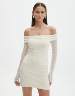 Off The Shoulder Mini Dress 27 Off The Shoulder Mini Dress -Swoon Fashion dinka off shoulder mini bad to the bone front ds138653msh