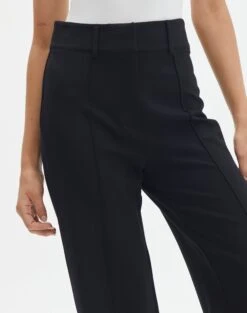 Tailored Wide Leg Ponte Pant -Swoon Fashion dion tailored ponte pants black imageback pw52145pon