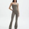 Active Supersoft Backless Longline Unitard -Swoon Fashion filly flare jumpsuit susan soil front sw119661ss 2
