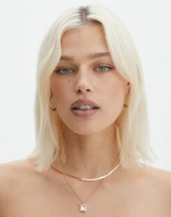 Chunky Ring 3 Pack -Swoon Fashion gigi gem stone necklace gold front je108953nl 6