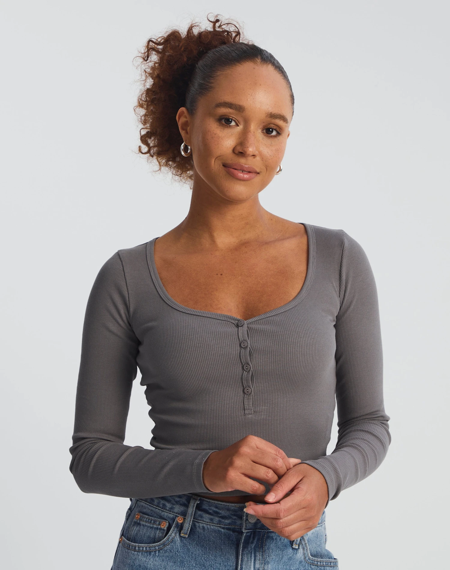 Cotton Longline Sweat Short 17 Cotton Longline Sweat Short - Image 15