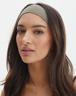 Faux Leather Bumbag -Swoon Fashion headband twin pack whitelt khaki front ha47711ss 13