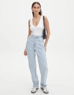 Long Sleeve Mesh Top -Swoon Fashion jewel jean iced vovo front jd119687rdnm 9