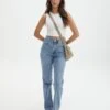 High Rise Slim Leg Jean