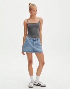 Supersoft Thin Strap Tank -Swoon Fashion juliet tank top shadow dancer full tv124298pch