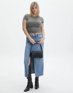 Supersoft Long Line Tee -Swoon Fashion kimmy t shirt cypress full ts55072pln