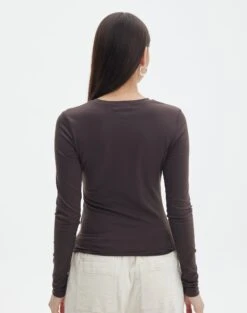 Supersoft Long Sleeve Top -Swoon Fashion limmy slinky longsleeve its soy cute back tl55301pch