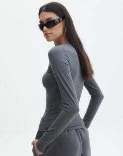 Supersoft Long Sleeve Top -Swoon Fashion limmy slinky longsleeve shadow dancer back tl55301pch
