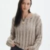Ladder Knit Jumper