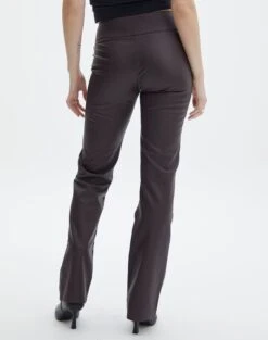 Faux Leather Low Rise Pant -Swoon Fashion lolo low rise leather pant its soy cute back pw83861pu