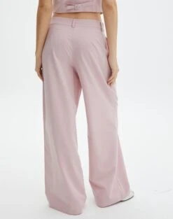 Mid Rise Wide Leg Pant -Swoon Fashion loretta wide leg pant baby suit back pw51730pln
