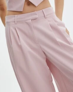 Mid Rise Wide Leg Pant -Swoon Fashion loretta wide leg pant baby suit imageback pw51730pln