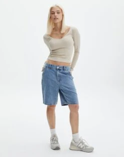 V Neck Long Sleeve Top -Swoon Fashion lulu longsleeve what the shell full tl93240orib