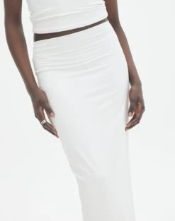 Supersoft Slim-Fit Maxi Skirt -Swoon Fashion meg supersoft maxi skirt milk imageback sl51179pln