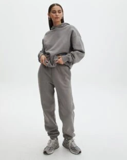 Printed Crew Neck Jumper -Swoon Fashion o edie sweat pant gunsmoke front pw88374ocot 1