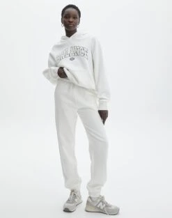 Tailored Side Split Mid Rise Pant -Swoon Fashion o edie sweat pant milk front pw88374ocot 4