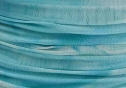 Ruched Print Mesh Off The Shoulder Top -Swoon Fashion oreo off the shoulder top aqua tie dye imagefront tl124256rprt