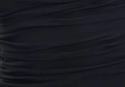 Ruched Mesh Off The Shoulder Top -Swoon Fashion oreo off the shoulder top black imagefront tl124256rmsh