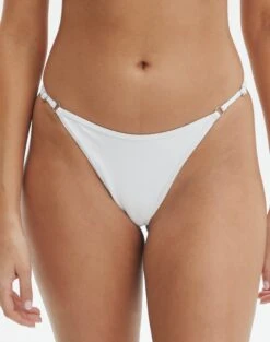 Swoon Fashion -Swoon Fashion r aiden adjustable high cut bikini briefs white full ga54030rpln 1