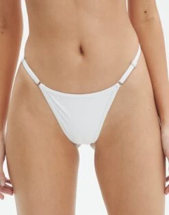 Swoon Fashion -Swoon Fashion r alex adjustable bikini brief white full ga53112rpln