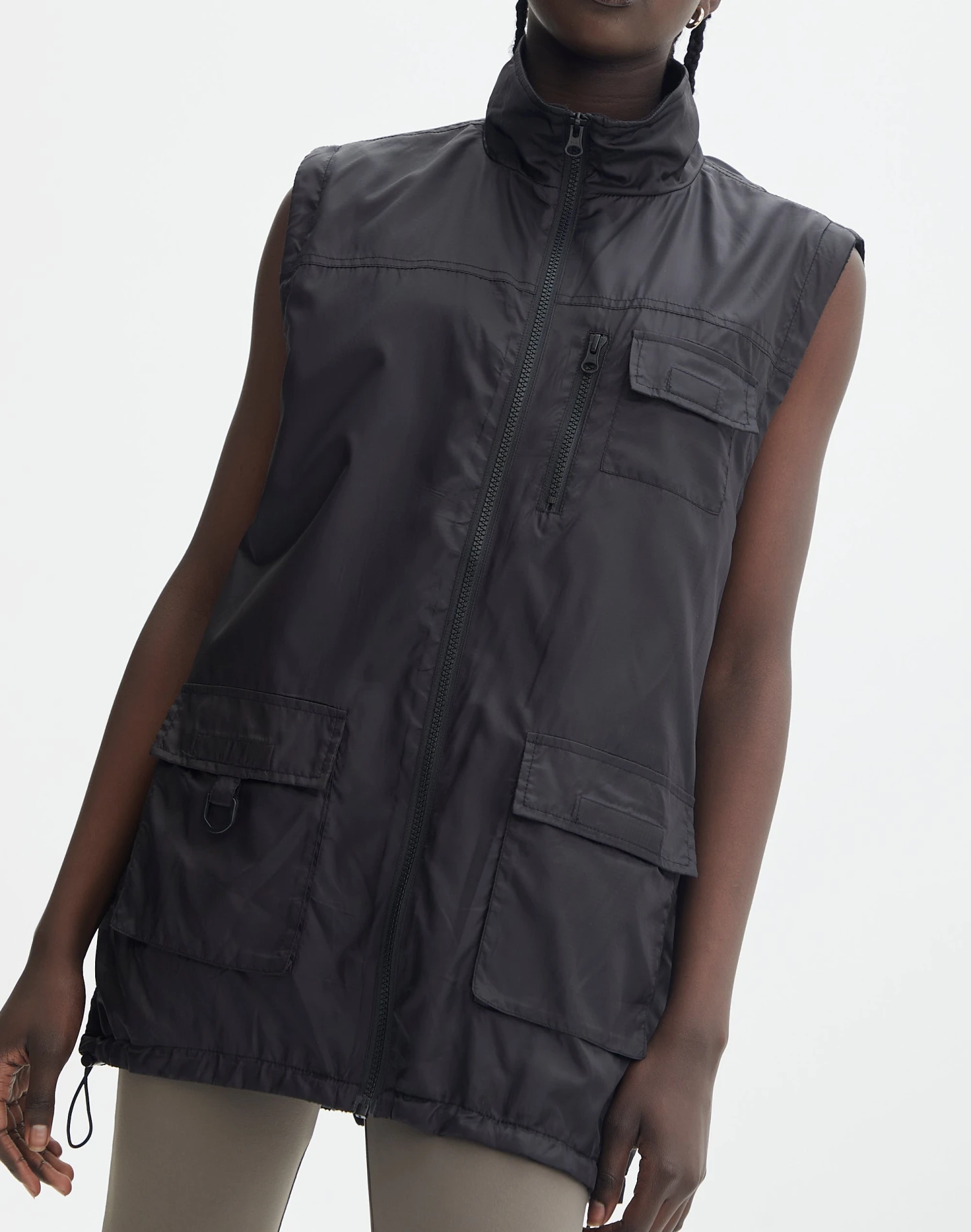 Lightweight Longline Puffer Vest 6 Lightweight Longline Puffer Vest - Image 4