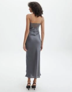 Maxi Lace Dress -Swoon Fashion r levi lace dress keep your coal back dl118358rsat